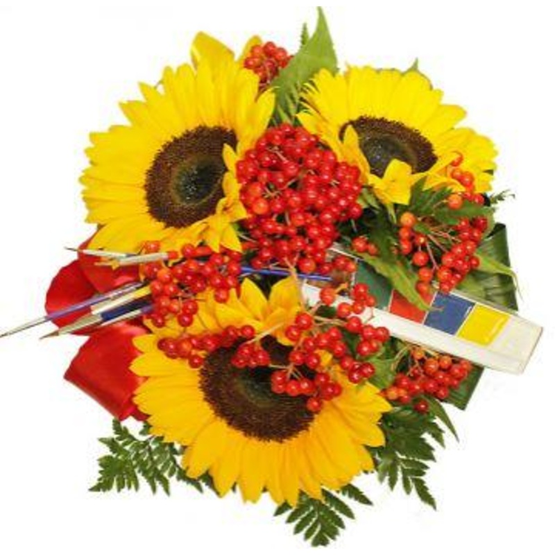 Watercolor Palette Bouquet-Small (5 stems) & Regular (10 stems) & Large (15 stems) & Extra Large (20 stems) & Luxury (25 stems) & Glamour (30 stems) & Exclusive Glamour (35 stems) & Premium (40 stems) & Premium Extra (50 stems) & Deluxe (60 stems)