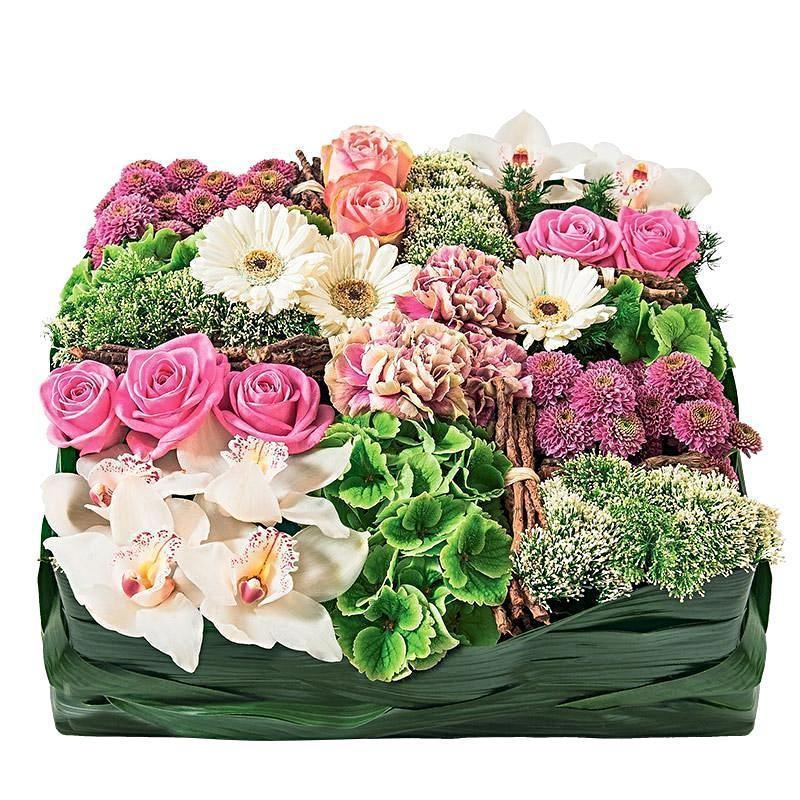 White & Pink Cushion-Regular (30cm / 12″) & Large (43cm / 17″) & Extra Large (54cm / 21″)