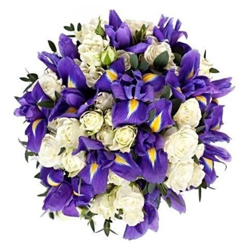 Beautiful in Blue Flower Bouquet