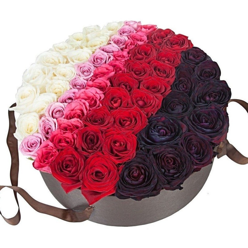 Just Roses Luxury Box-Small (35 stems) & Medium (45 stems) & Regular (55 stems) & Large (70 stems) & Extra Large (85 stems) & Luxury ( 100 stems) & Glamour (125 stems) & Exclusive Glamour (150 stems) & Premium (175 stems) & Premium Extra (200 stems) & Pos