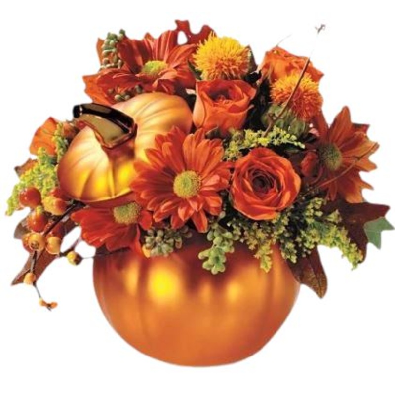 Country Gold Pumpkin