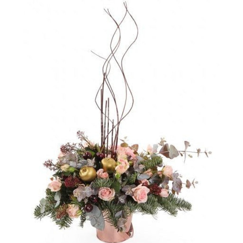 Luxury Pastel Pink Festive Hat Box