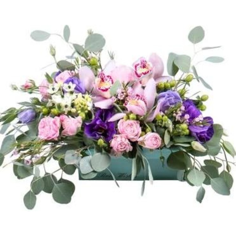 Pink Wonderful Box-Regular (15 stems) & Large (25 stems) & Luxury (35 stems) & Glamour (45 stems) & Exclusive Glamour (55 stems) & Premium (70 stems) & Posh (85 stems)-Square Box & Hat Box & Heart Box-BLACK BOX & CREAM BOX & GREEN BOX & PINK BOX