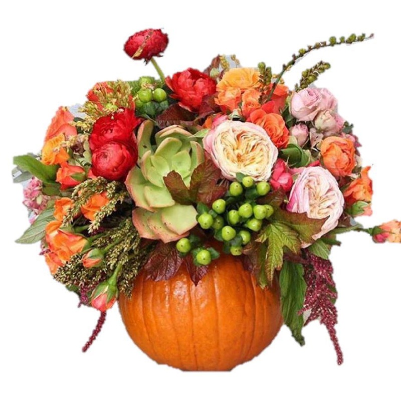 Pretty Pumpkin Arrangement