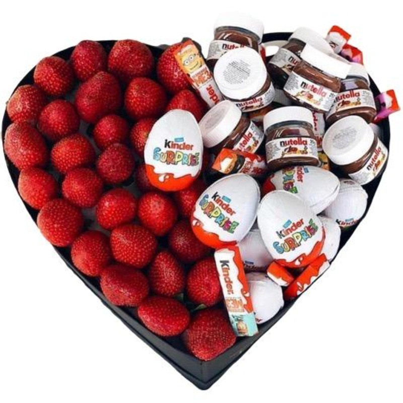 Strawberry and Chocolate in a Box