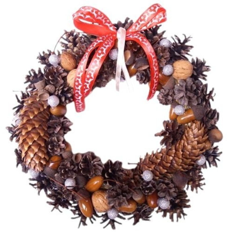 Christmas Cones Wreath-36cm  (14 inch) & 42cm (16 inch) & 50cm (20 inch)