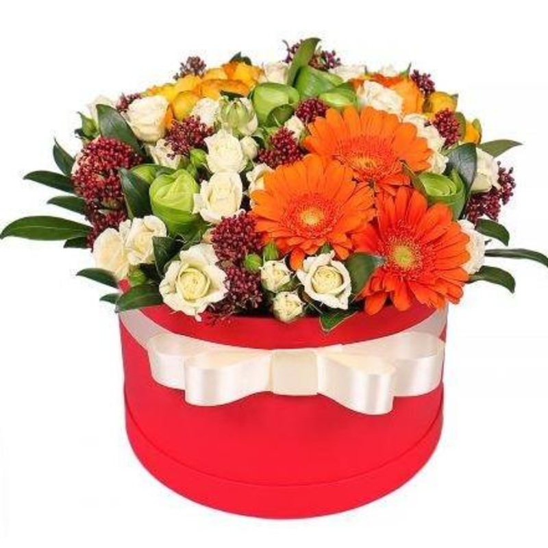 Gorgeous Colorful Box-Extra Small (15 stems) & Small (20 stems) & Regular (25 stems) & Medium (30 stems) & Large (35 stems) & Extra Large (50 stems) & Luxury (65 stems) & Glamour (80 stems) & Exclusive Glamour (100 stems) & Premium (120 stems) & Posh (140