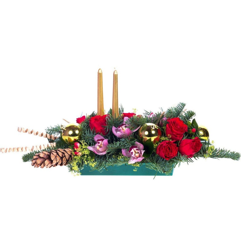 Luxury Cymbidium Orchids Centerpiece