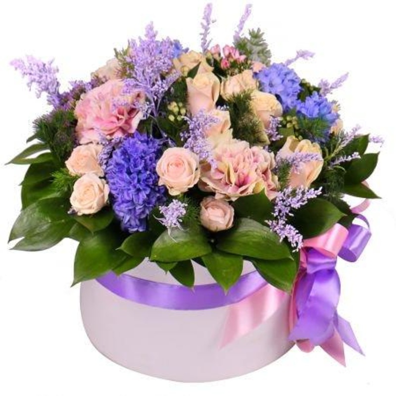 Peach Lagoon Box-Regular (25 stems) & Large (35 stems) & Luxury (50 stems) & Glamour (60 stems) & Exclusive Glamour (70 stems) & Premium (85 stems) & Posh (100 stems)-Hat Box & Heart Box & Square Box-PINK BOX & CREAM BOX & PURPLE BOX & BLACK BOX