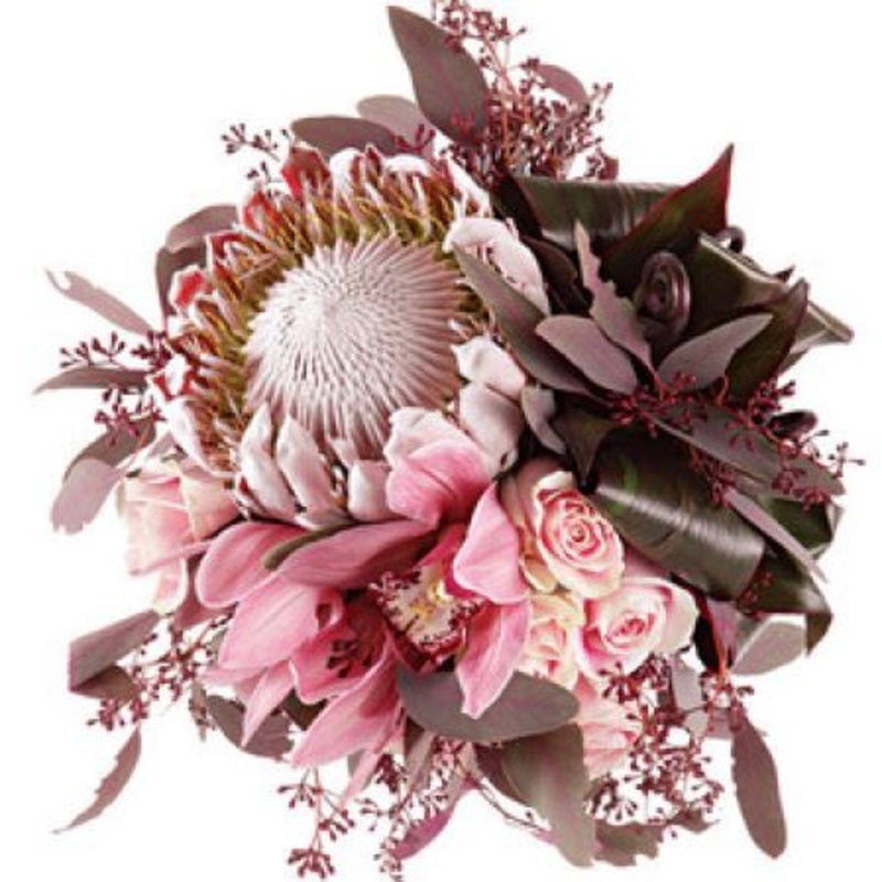 Pink Star Exotic Bouquet-Extra Small (10 stems) & Small (14 stems) & Regular (24 stems) & Large (35 stems) & Extra Large (45 stems) & Luxury (55 stems) & Exclusive (70 stems) & Glamour (85 stems)