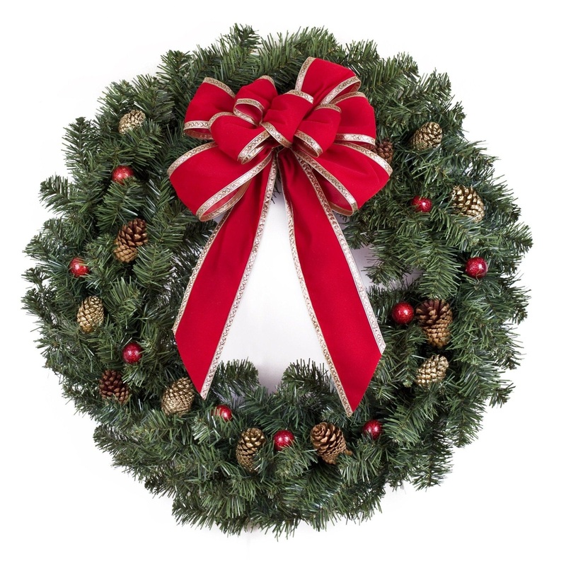 Rafined Wreath-30cm  (12 inch) & 42cm (16 inch) & 50cm (20 inch) & 60cm (24 inch) & 80cm (32 inch) & 100cm (40 inch)