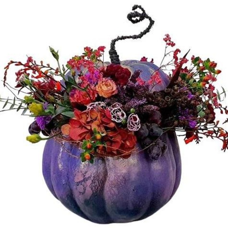 Vintage Purple Pumpkin