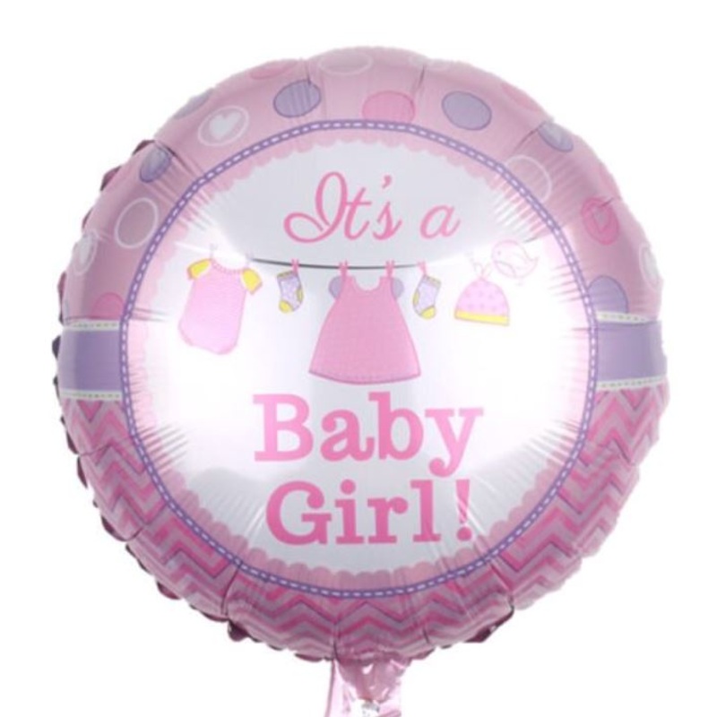 18in Balloon It’s a Baby Girl Pink!