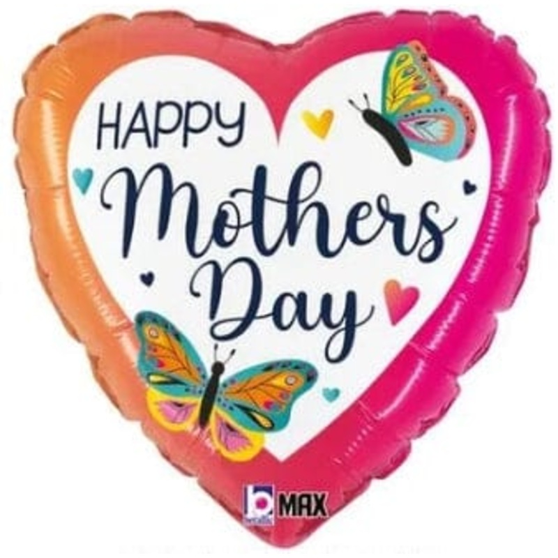 Balloon Happy Mother’s Day with Butterflies