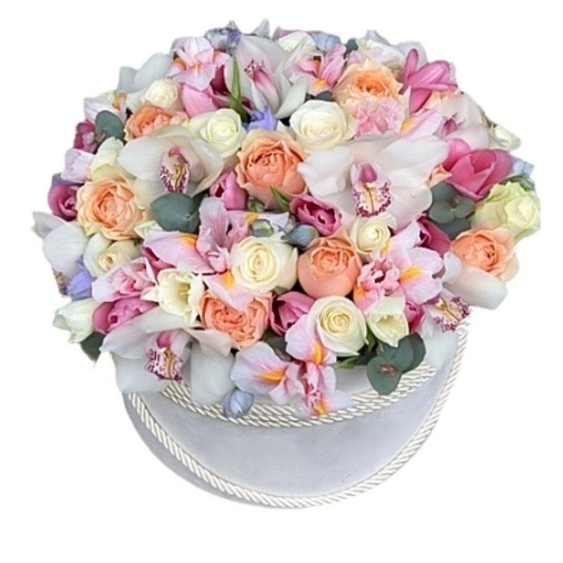 Colourful Luxury Box-Small (20 stems) & Medium (30 stems) & Regular (40 stems) & Large (50 stems) & Extra Large (60 stems) & Luxury (70 stems) & Glamour (90 stems) & Exclusive Glamour (120 stems) & Premium (150 stems) & Premium Extra (180 stems) & Posh (2