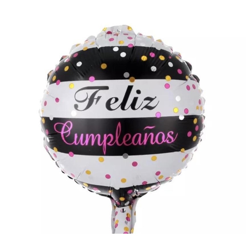Feliz Cumpleaos Spanish Balloons 10inch