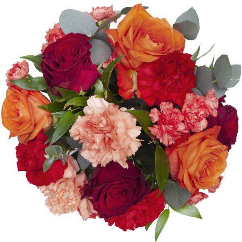Warm Greetings Bouquet-Small (15 stems) & Medium (25 stems) & Large (35 stems) & Extra Large (45 stems) & Luxury (55 stems) & Glamour (70 stems) & Exclusive Glamour (85 stems) & Premium (100 stems)