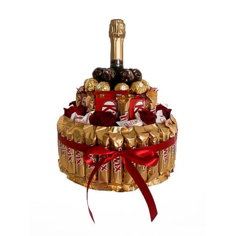 Chocolate Cake with Champagne