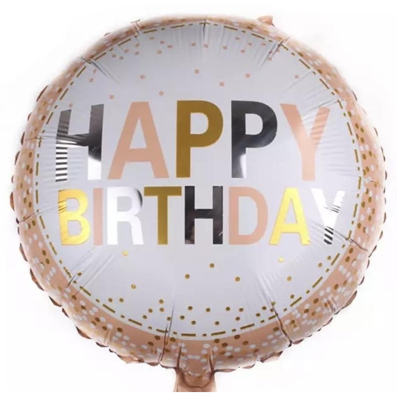 Happy Birthday Classic Balloon 18inch