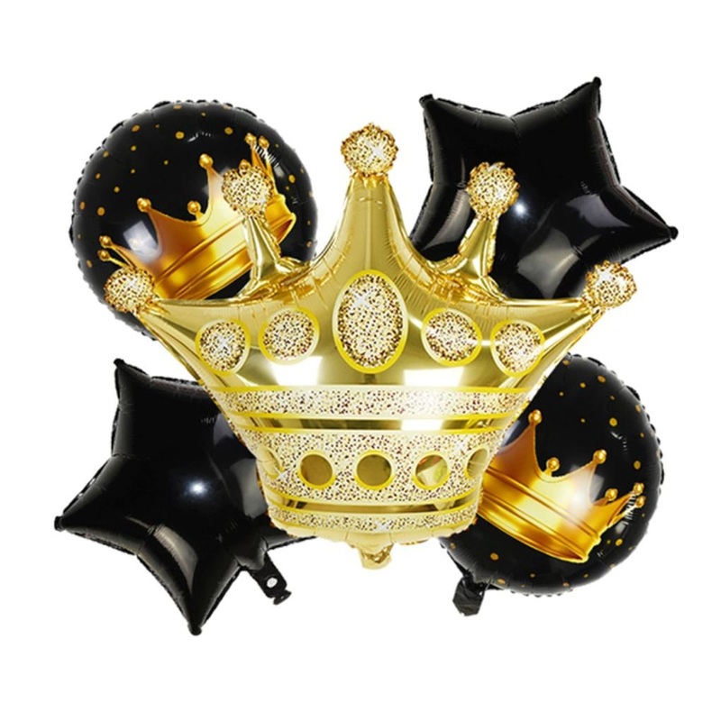Wonderful Black Gift Balloon Set