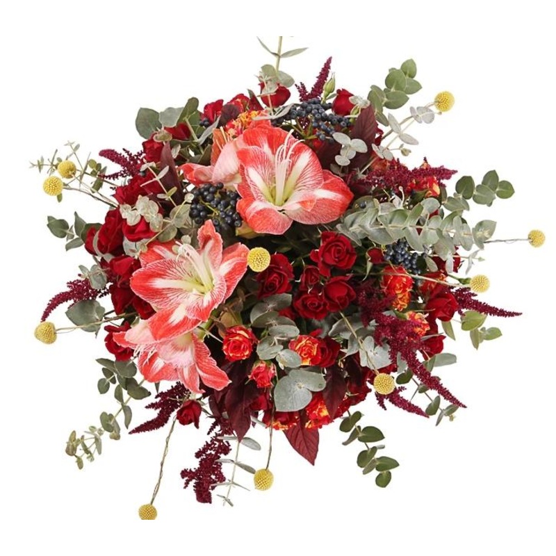 Amaranthus Rustic Flower Bouquet