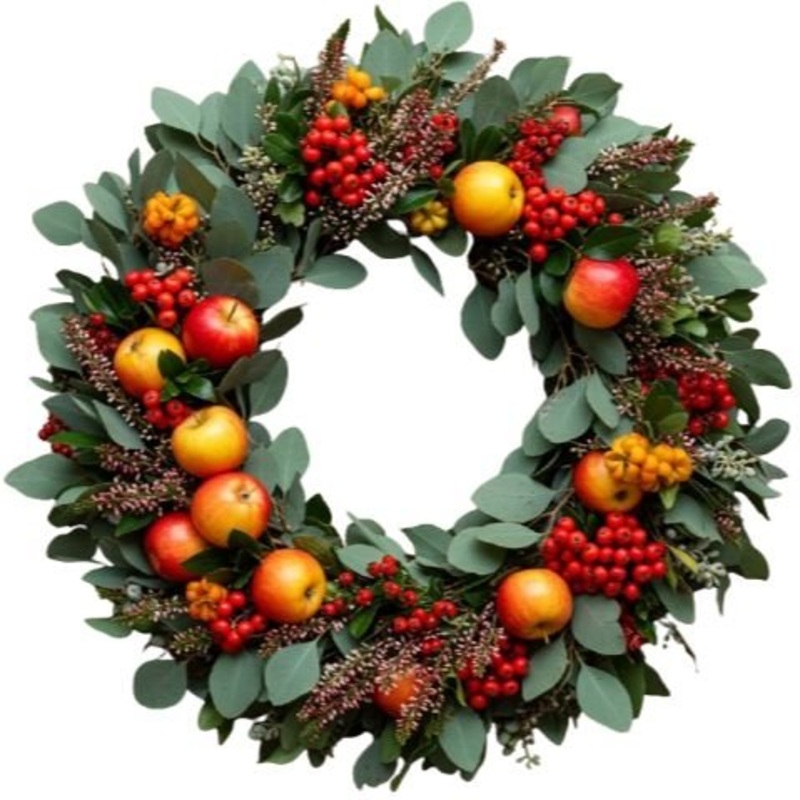 Garden Autumn Door Wreath-36cm  (14 inch) & 42cm (16 inch) & 51cm (20 inch)