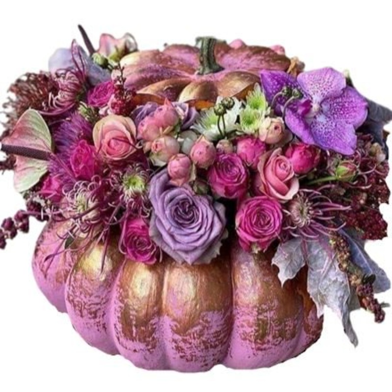 Gorgeous Rose Pink Pumpkin
