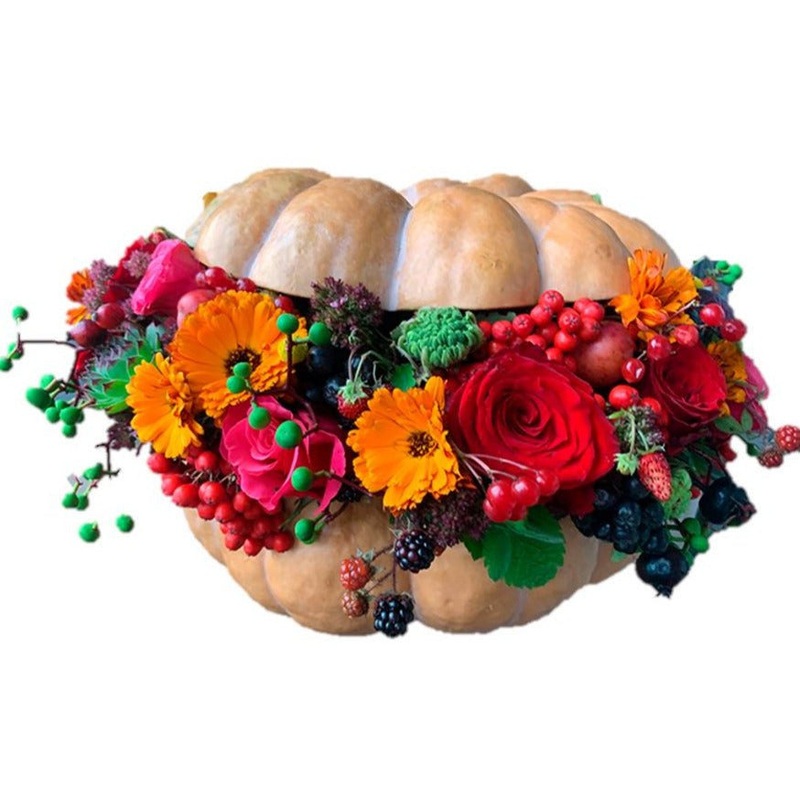 Happy Pumpkin Arrangement