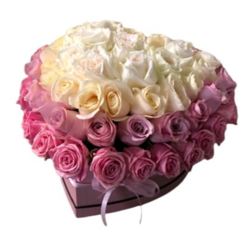 Luxury Pastel Gradient Heart Box
