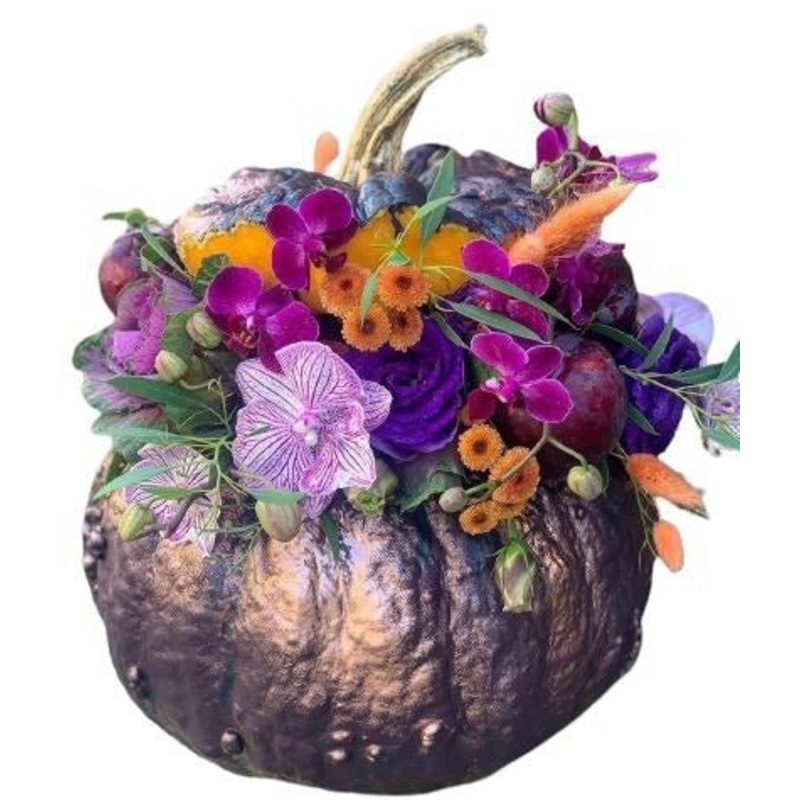 Plum Rose Gold Pumpkin