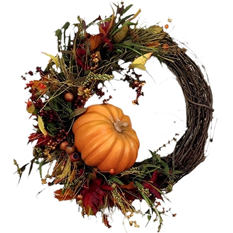 Rustic Halloween Wreath-36cm  (14 inch) & 42cm (16 inch) & 54cm ( 22 inch)