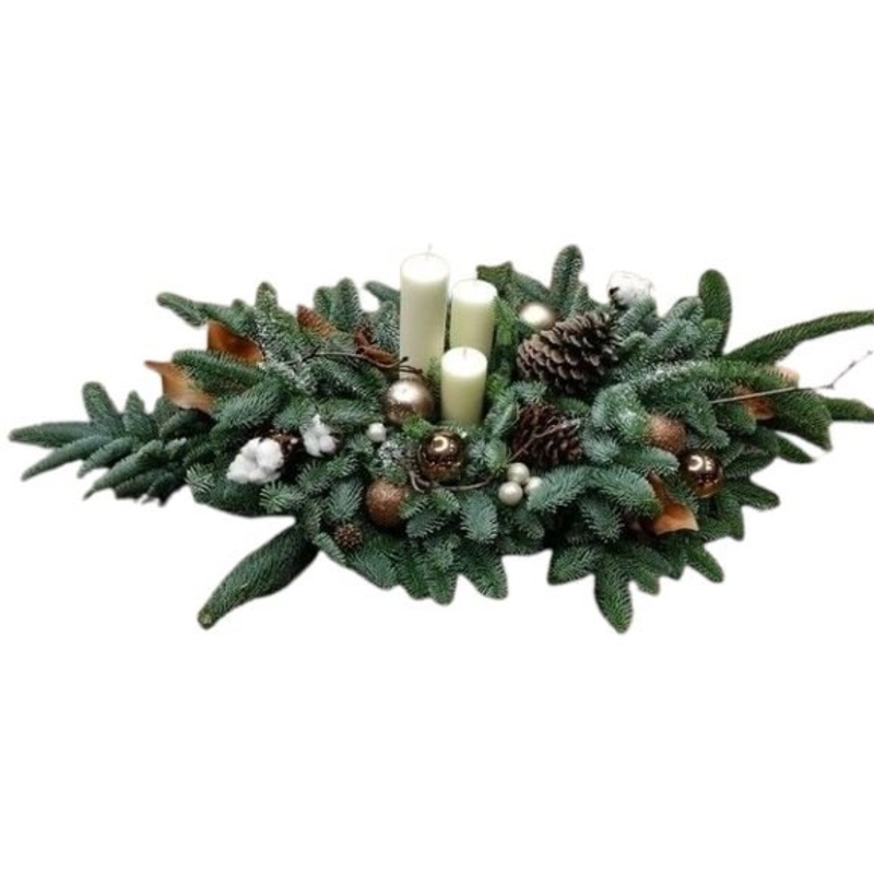 Antique Gold Centerpiece