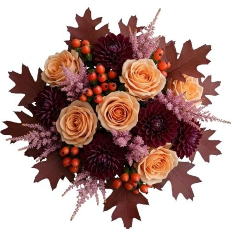 Rustic Elegance Bouquet-Extra Small (20 stems) & Small (25 stems) & Regular (35 stems) & Large (45 stems) & Luxury (55 stems) & Glamour (70 stems)