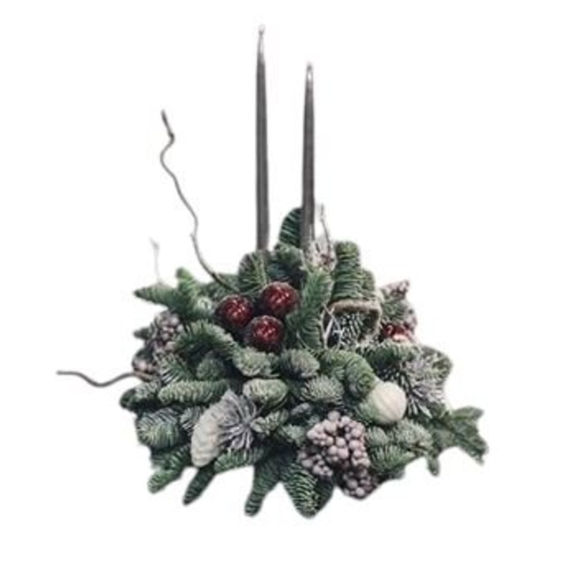 Snowing Christmas Centerpiece