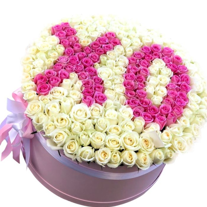 Hugs and Kisses Cute Roses Box