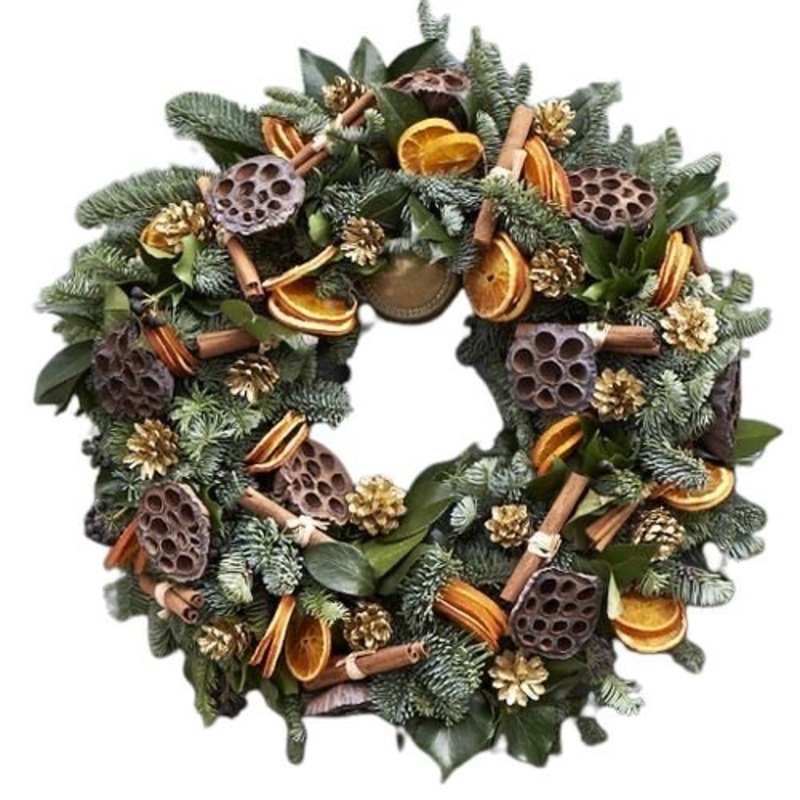 Woodland Spice & Citrus Wreath