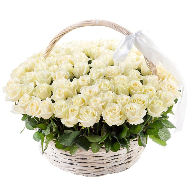 Classic Roses in Basket-Extra Small (20 stems) & Small (32 stems) & Medium (44 stems) & Standard (56 stems) & Regular (70 stems) & Large (82 stems) & Extra Large (94 stems) & Luxury (110 stems) & Glamour (120 stems) & Exclusive Glamour (135 stems) & Premi