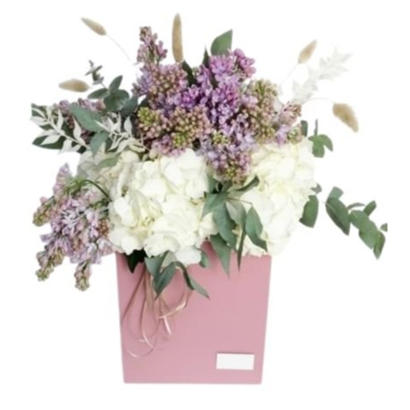 Luxury Purple Lilac and Hydrangea Box