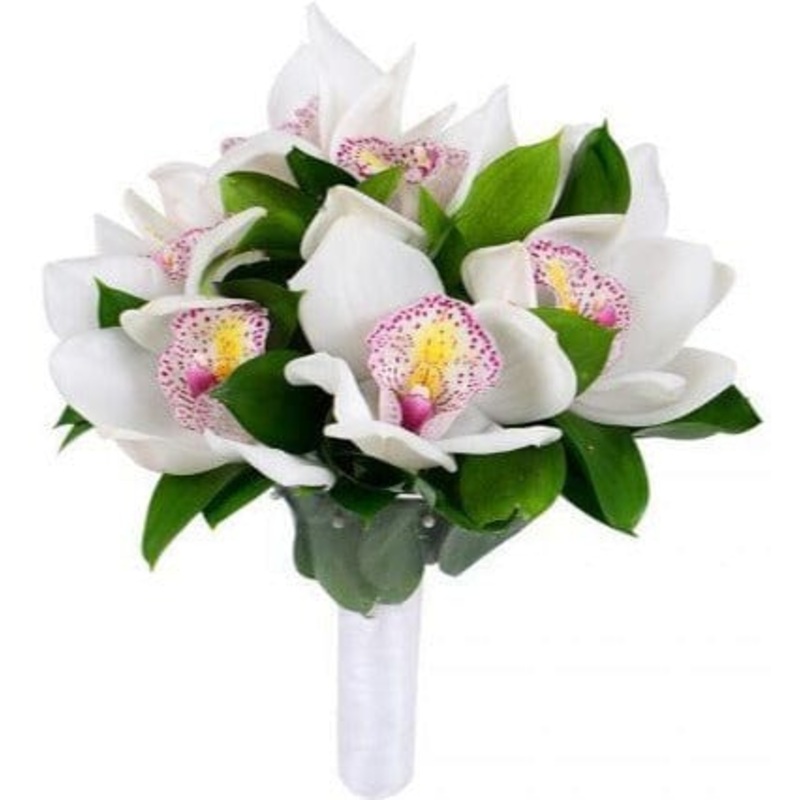 Cymbidium Orchids Bridal Bouquet