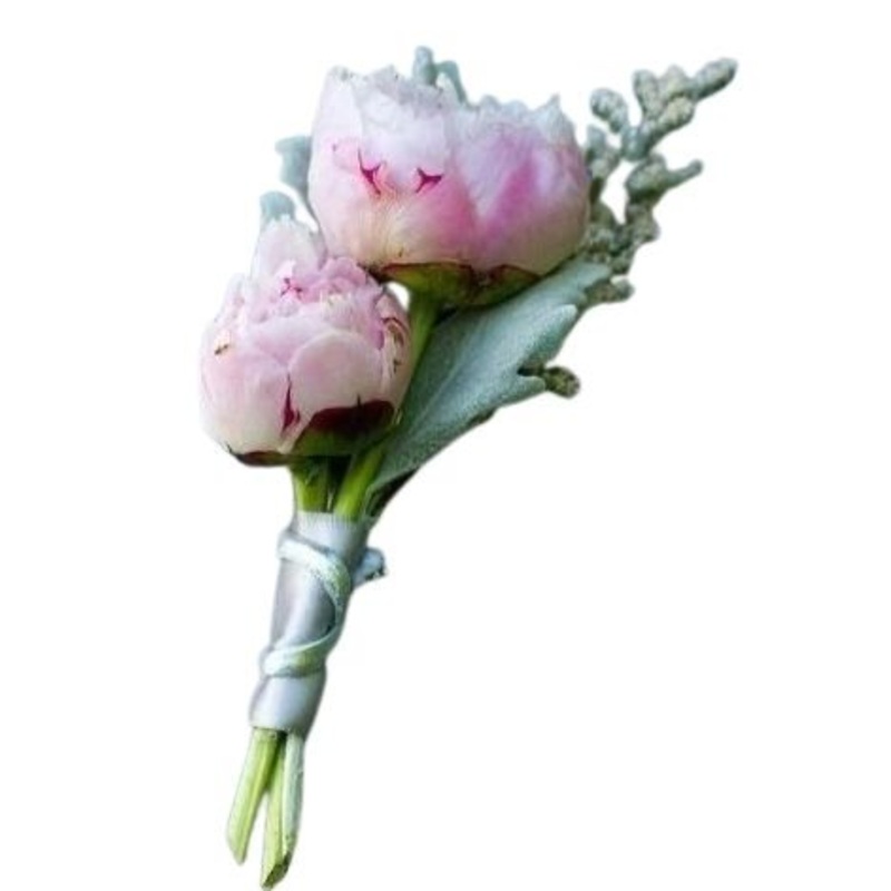 Luxury Peonies Buttonhole