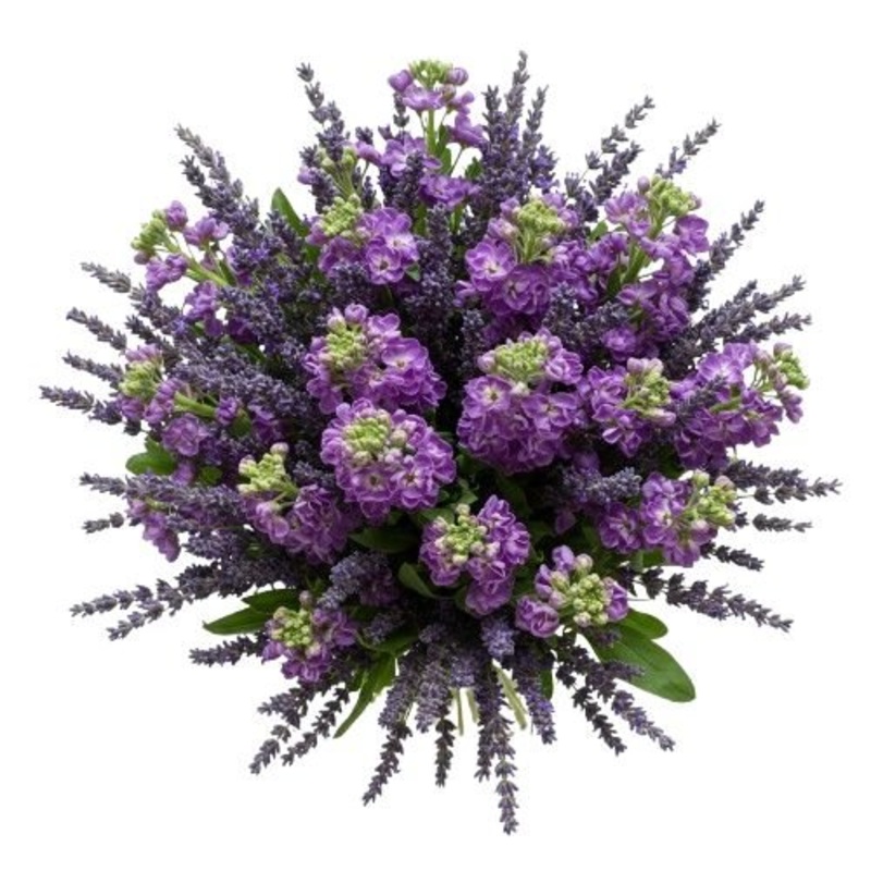 Aromatic Bouquet of Stocks an Lavender