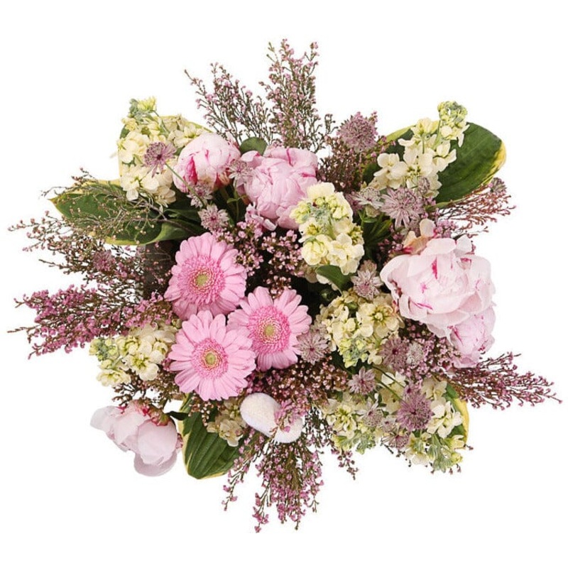 Blush Reverie Bouquet-Extra Small (20 stems) & Small (25 stems) & Regular (35 stems) & Large (40 stems) & Luxury (50 stems) & Glamour (65 stems) & Exclusive Glamour (80 stems) & Premium (100 stems) & Premium Extra (120 stems)