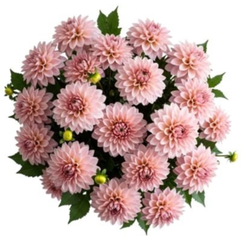 Pretty Pink Dahlia Bouquet-Small (10 stems) & Regular (15 stems) & Medium (20 stems) & Large (25 stems) & Extra Large (30 stems) & Luxury (40 stems) & Galmour (50 stems) & Exclusive Glamour (65 stems) & Premium (80 stems) & Deluxe (100 stems) & Deluxe Ext