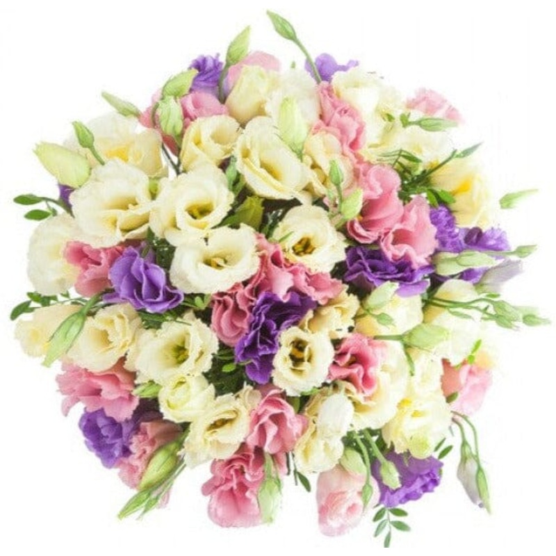 Romantic Lisianthus Embrace Bouquet