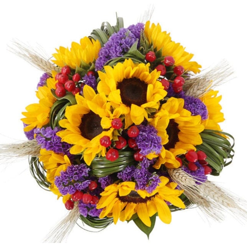 Rustic Sunset Bouquet-Regular (15 stems) & Medium (20 stems) & Large (25 stems) & Extra Large (30 stems) & Luxury (40 stems) & Glamour (50 stems) & Exclusive Glamour  (60 stems) & Premium (70 stems) & Premium Extra (80 stems) & Posh (100 stems)