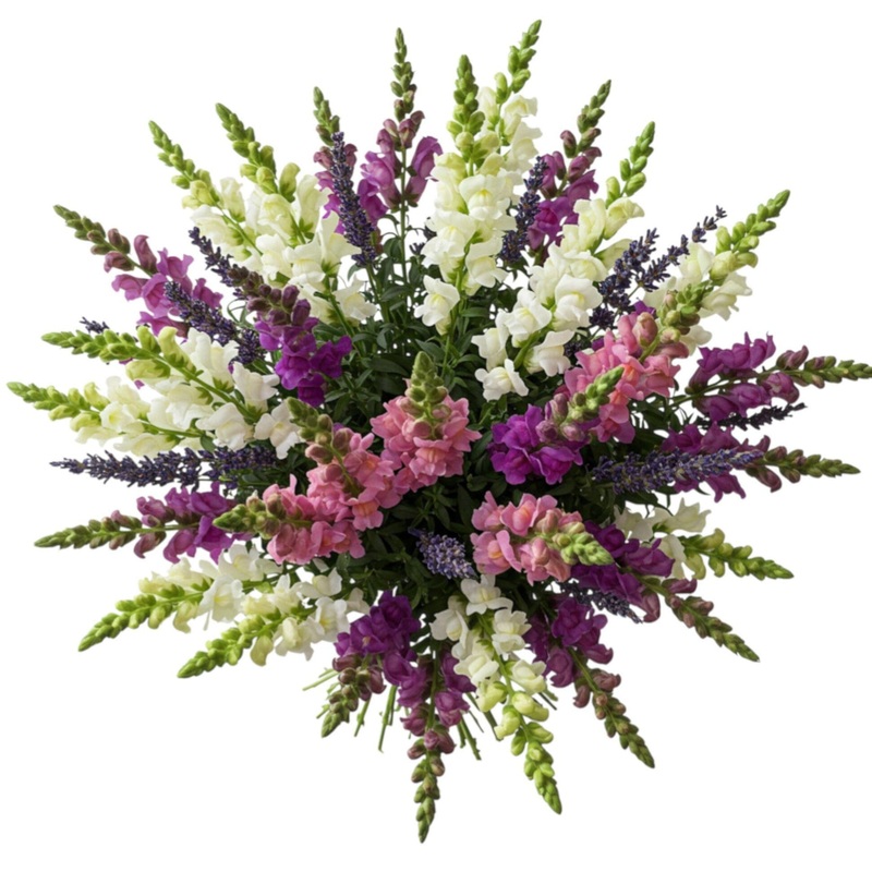Snapdragon Serenade Bouquet with Lavender
