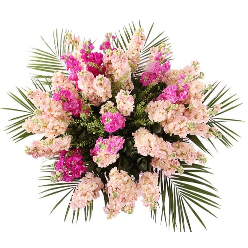 Splendit Bouquet of Peach and Pink Stock