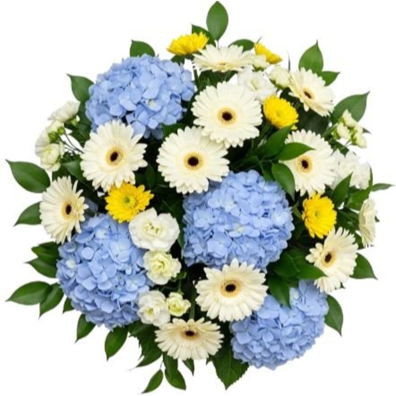 Azure Daydream Bouquet-Small (15 stems) & Regular (20 stems) & Medium (25 stems) & Large (30 stems) & Extra Large (40 stems) & Luxury (50 stems) & Glamour (65 stems) & Exclusive Glamour (80 stems) & Premium (100 stems)