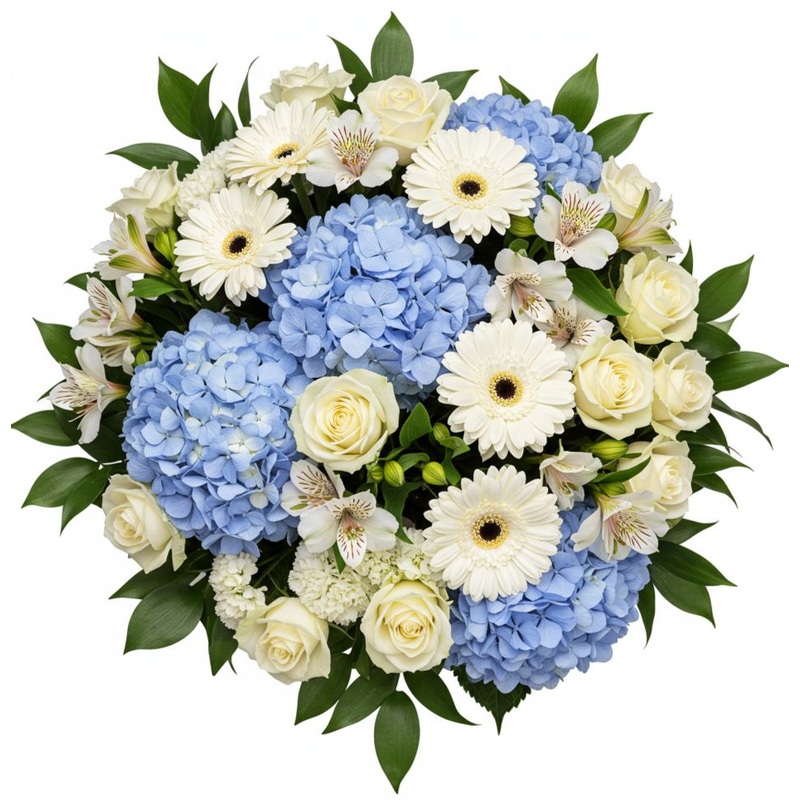 Blue Moonlight Bouquet-Small (15 stems) & Regular (20 stems) & Medium (25 stems) & Large (30 stems) & Extra Large (40 stems) & Luxury (50 stems) & Glamour (65 stems) & Exclusive Glamour (80 stems) & Premium (100 stems)