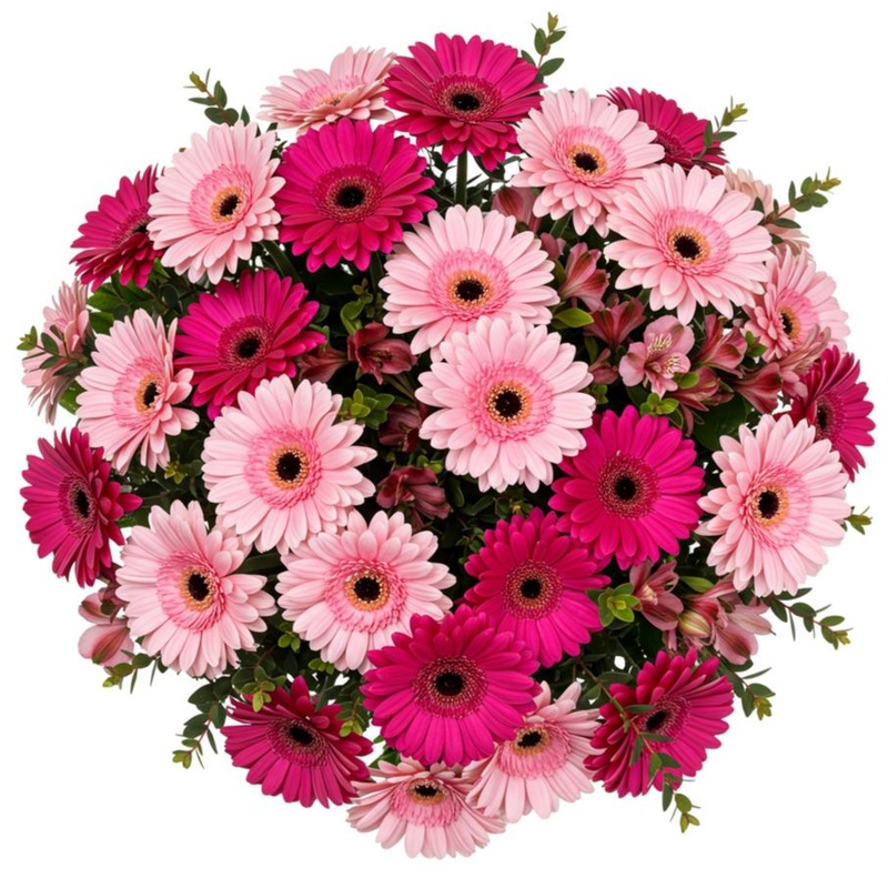 Blushing Belle Bouquet-Small (15 stems) & Regular (20 stems) & Medium (25 stems) & Large (30 stems) & Extra Large (40 stems) & Luxury (50 stems) & Glamour (60 stems) & Exclusive Glamour (70 stems) & Premium (80 stems) & Premium Extra (90 stems) & Deluxe (